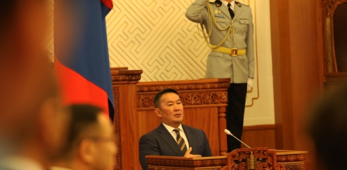 Ерөнхийлөгч Х.Баттулга: Мөнх тэнгэрийн хүчин дор Монгол Улс, Монголын ард түмэн хөгжин цэцэглэж, дэвжин дээшлэх болтугай