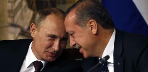 Путин, Туркийн ерөнхийлөгч Эрдогантай утсаар ярих үедээ Украинд өрнөж буй дайныг зогсоох нөхцөлүүдээ хэлжээ