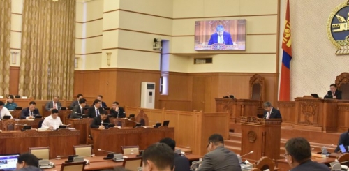 Монгол Улсын 2022 оны Төсвийн тухай хуульд өөрчлөлт оруулах тухай хуулийн төслийг өргөн барина