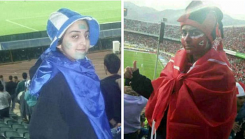 Ираны эмэгтэй хөгжөөн дэмжигчид цэнгэлдэх хүрээлэнд оржээ