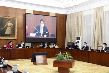 ТББХ: Монгол Улсын Ерөнхийлөгчийн сонгуулийн тухай хуулийн төслийн анхны хэлэлцүүлгийг хийлээ