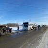 ОХУ-д осолдсон автобусанд явсан Монгол иргэд бэртэж гэмтээгүй