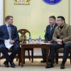 ОХУ-ын Газпромбанк группийн төлөөлөгчдийг хүлээн авч уулзлаа
