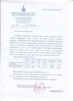 НМХГ: “Таван толгой түлш”сайжруулсан шахмал түлшийг стандартын дагуу үйлдвэрлэсэн