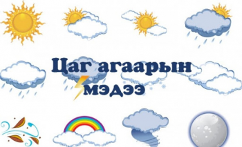 Цаг агаарын мэдээ